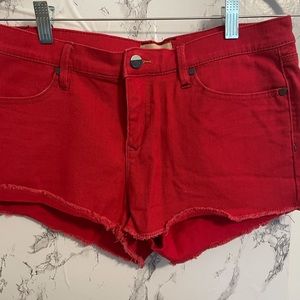 Red 4th of July Shorts